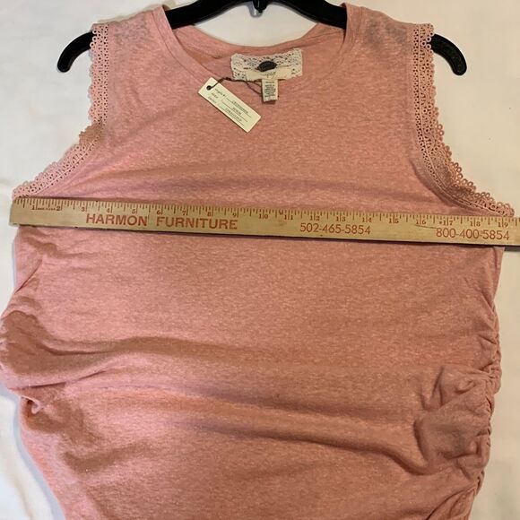Cupio Size Medium sleeveless top in coral - Picture 4 of 11